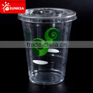 TRANSPARENT PET Cups Printed With Your Logo thumbnail-1