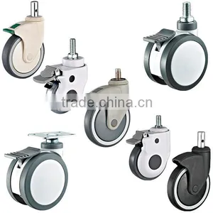 Medical Caster With Hospital Wheels thumbnail-1