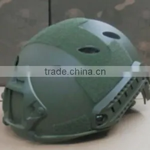 Airsoft FAST Carbon Style Helmet Camo thumbnail-3
