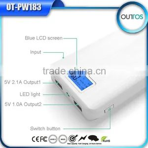 Hot Selling Super Slim Aluminum Power Bank 16000mah thumbnail-3