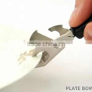 Stainless Steel Dishes Clip Plate Clip Bowl Tongs thumbnail-2