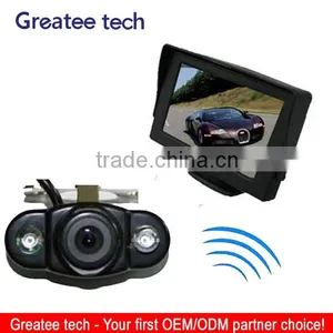 Wireless Car Rearview Camera System With 4.3 Inch Monitor thumbnail-1