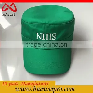 Fashion Army Cap Image Style Embroidery Green Wholesale Military Hat Cheap thumbnail-2