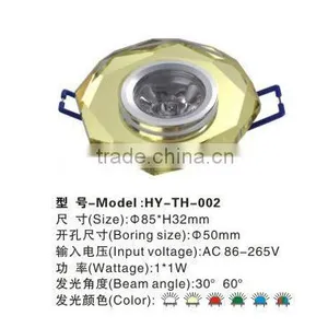 Led Crystal Ceiling Light thumbnail-1
