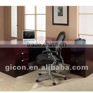 L Shaped Executive Office Desk Modern KEN-TYP9MAH thumbnail-1