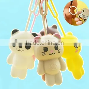 2014 Promotional Customized Felt Silicone Key Chain thumbnail-1