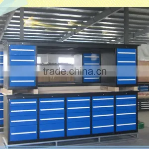 Factory General Use Tool Cabinet Trolley Workshop Workbench Garage thumbnail-5