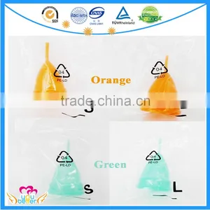 100% Medical Grade Silicone Menstrual Period Cup Unique Package Mama Menstrual Cup thumbnail-1