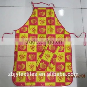 High Quality Promotional Apron Set /kitchen Apron /Customized Cooking Apron With Oven Glove-17 thumbnail-1
