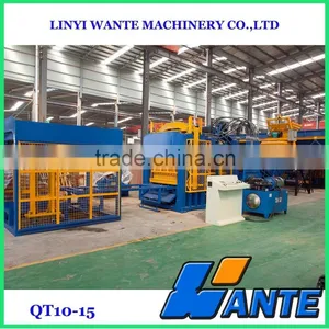 2015 China Block Machine Hot Selling QT6-15 Hydraulic Full Automatic Block Production Line,foam Concrete Equipment thumbnail-1
