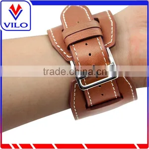 Genuine Leather Watch Band For Apple Watch Cuff Band, For Apple Watch Leather Watch Strap thumbnail-6