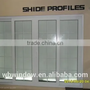 French Double Glazed PVC/UPVCserise Patio Sliding Glass Doors,sliding Apartment Doors, Windows and Doors thumbnail-2