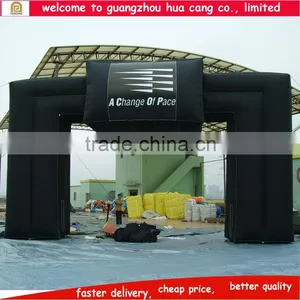 New Arrival Giant Black Wide Legs Advertising Inflatable Arch for Promotion thumbnail-2