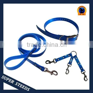 Two Hooks Dog Leash TPU Adjustable TPU Dog Coupler With Leash thumbnail-1