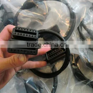 90 Degree J1962M to 2 J1962F Y Cable Right Angle Male to 2 Female Cable thumbnail-3