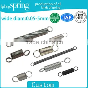 Factory Custom Tension Coil Springs thumbnail-3