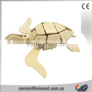 Tortoise Wooden 3D Puzzle thumbnail-1