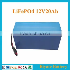 Top Selling Long Cycle 100%DOD Golf Trolley Battery Pack 12.8V12Ah,20Ah With PCM Protection thumbnail-4