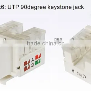 UTP 90degree CAT5E Keystone thumbnail-1