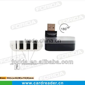 Turnable Mini COMBO-usb Hub 2.0 + Card Reader thumbnail-1