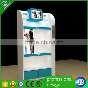 High End Cosmetic Display Stand Shelves,Store Make Up Display Cabinet Equipment thumbnail-4