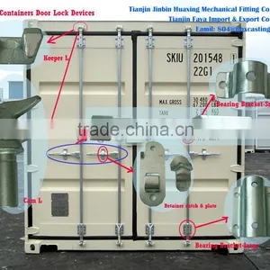 Shipping Container Door Parts:anti Rack Ring,lock Cam,lock Keeper, Lock Handle thumbnail-1