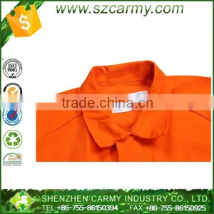 Men's OR Orange Twill Pre Shrunk Inseams 100% Cotton Working Coverall thumbnail-5