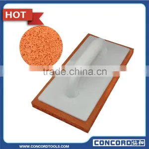 Low Density Orange Masonry Float With Plastic Handle thumbnail-1