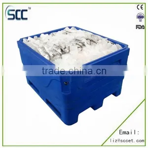1000L Large Size PE Fish Storage Container, LLDPE Container by Rotomolding thumbnail-3