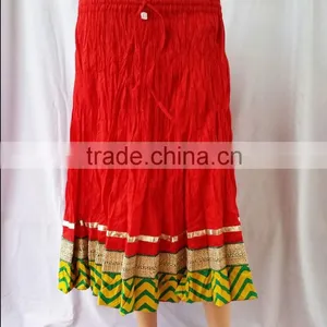 Indowestern Skirt - Indo Western Designer Skirt for Lady thumbnail-1