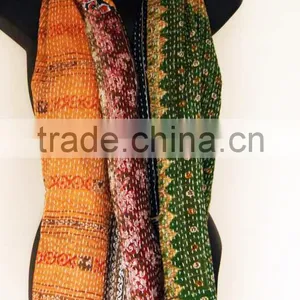 Women Wear Western Kantha Stole thumbnail-2
