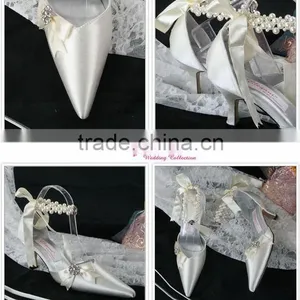 2011 Modest and Vintage WS-020 Custom Made Wedding Shose thumbnail-1