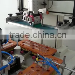 Automatic Plastic Ruler Screen Printing Machine With Dryer System GW-RUL-A thumbnail-2