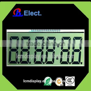 Gray China Manufacture 7 Segment 6digit Lcd Display thumbnail-1