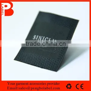 Custom Clothing Center Fold Woven Labels/woven Garment Label Made in China thumbnail-4