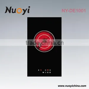 Convenient Black Ceramic Panel Large Induction Cooker With Knob Control thumbnail-2