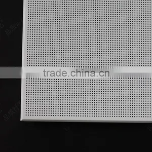Ousilong Acoustic 600x1200mm Perforated Clip in False Aluminum Ceiling Tiles thumbnail-6
