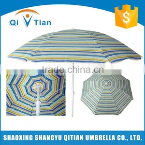 Quality-Assured Hot Sale Unique Design Polyester Beach Umbrella thumbnail-1