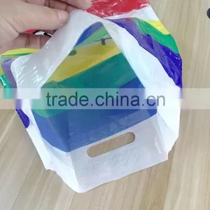 Retail pe Plastic Die Cut Bag Manufacturers in China thumbnail-1