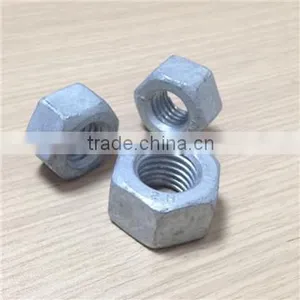 DIN934 Hexagon Nut Galvanized thumbnail-1