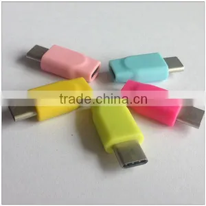 2015 Hot Selling Colorful and Useful USB 3.1 Type-c Male to Micro Female Adapter thumbnail-4