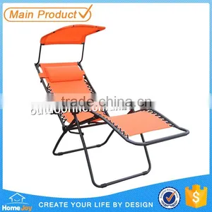 Factory Price Modern Relaxing Chair With Footrest, Folding Sun Chair thumbnail-2