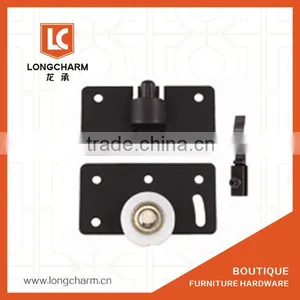 Longcharm Suppliers Small Sliding Door Wheels Steel Sliding Door Rollers Wheel thumbnail-3