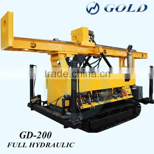 Hot!! Multipurpose 200M Rig, Full Hydraulic Rock Drill For Sale thumbnail-6
