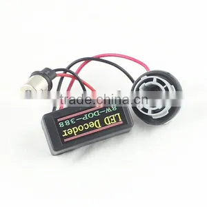 1156 LED Decoder No More OBC Warning Fix Hyper Flash, BA15S LED Warning Canceller , NO FREE ERROR Decoder thumbnail-2