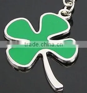 Four Leaf Clover Keychains/keyholder/key Ring thumbnail-1