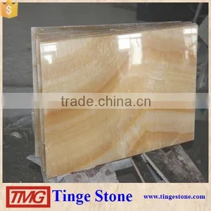Yellow Honey Onyx Marble Slab Price thumbnail-6