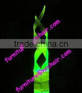 Shanghai Event Rental Wedding Banquet Acrylic LED Lighted Table Decorative Centerpiece thumbnail-1