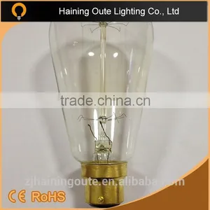 Decorative Edison Lamp ST64 110/220V 40W, Edison Bulbs 60w St64 thumbnail-1