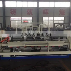 ZH-500 Mini Automatic Folder Gluer Carton Box Making Machine thumbnail-3